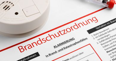 Brandschutz, Feuerwehr, Rauchmelder - Brandverhütung.