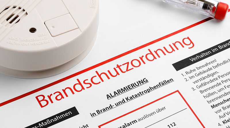 Brandschutz, Feuerwehr, Rauchmelder - Brandverhütung.