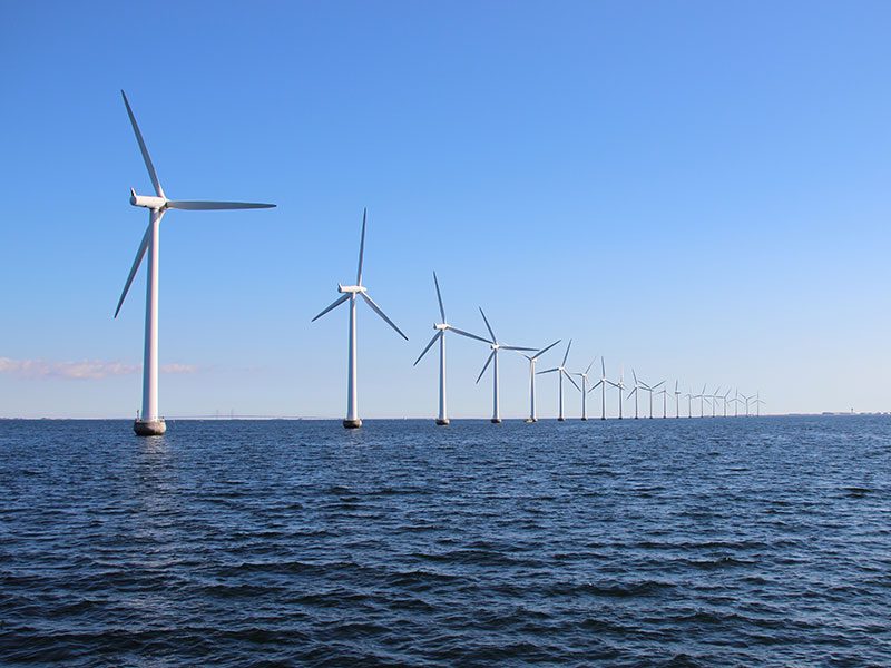 Windkraft, Windenergie, Windräder.