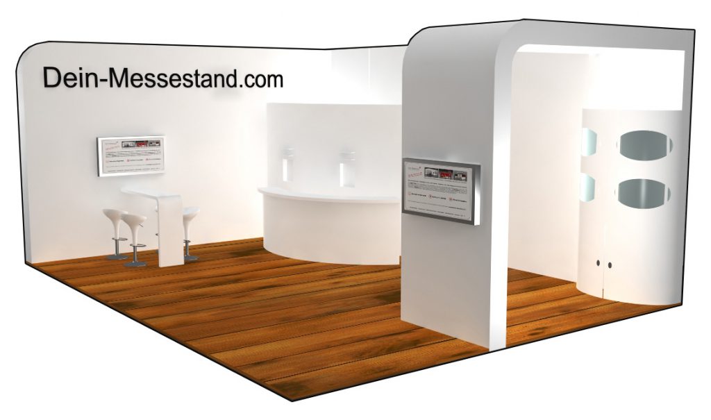Messestand auf einer Messe