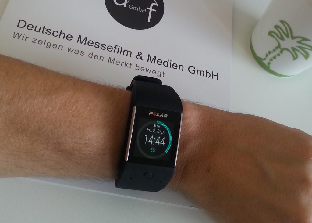 Polar Smartwach mit integriertem Messgerät.