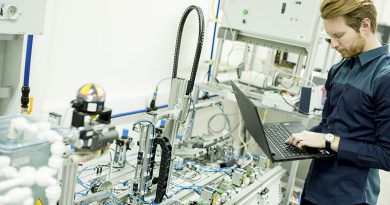 Sichere Datenübertragung, Vernetzung und Elektronik.