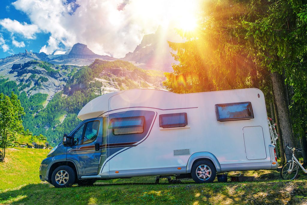 Reisemobile und Caravans. Reisen wohin und wann man will.