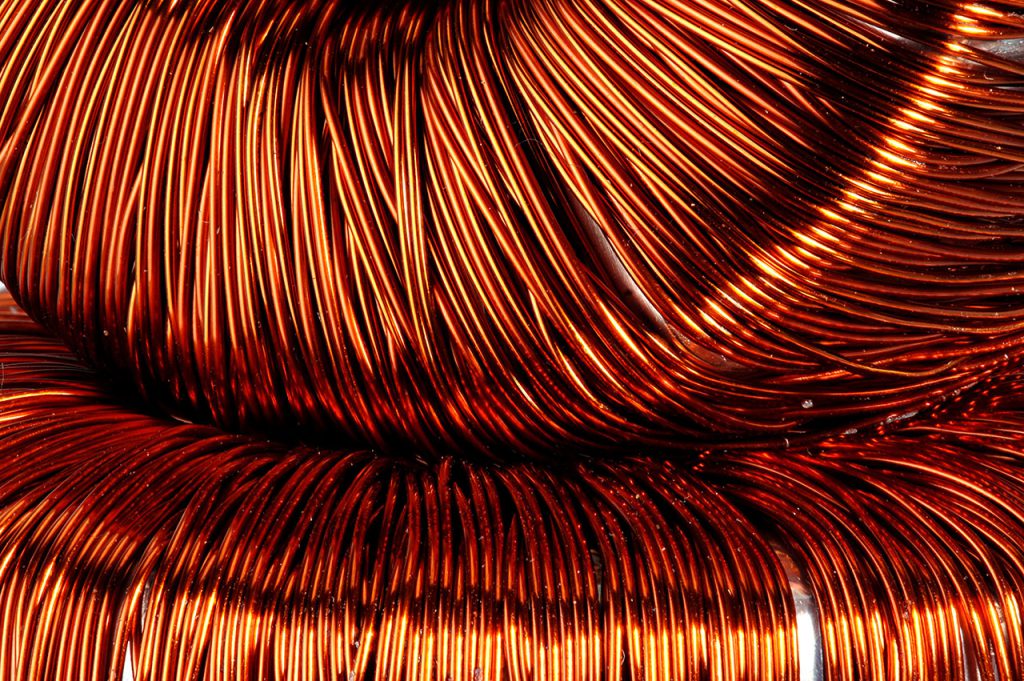 Kupfer Spulenwicklungen - Coil Winding.