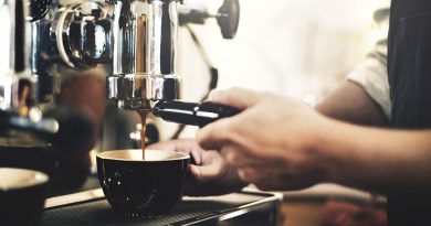 Vending und Kaffee.