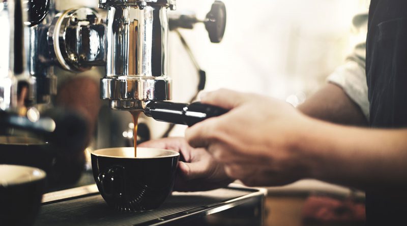 Vending und Kaffee.