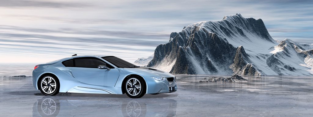 Automobil - Automobilindustrie mit Zukunftstechnologie.