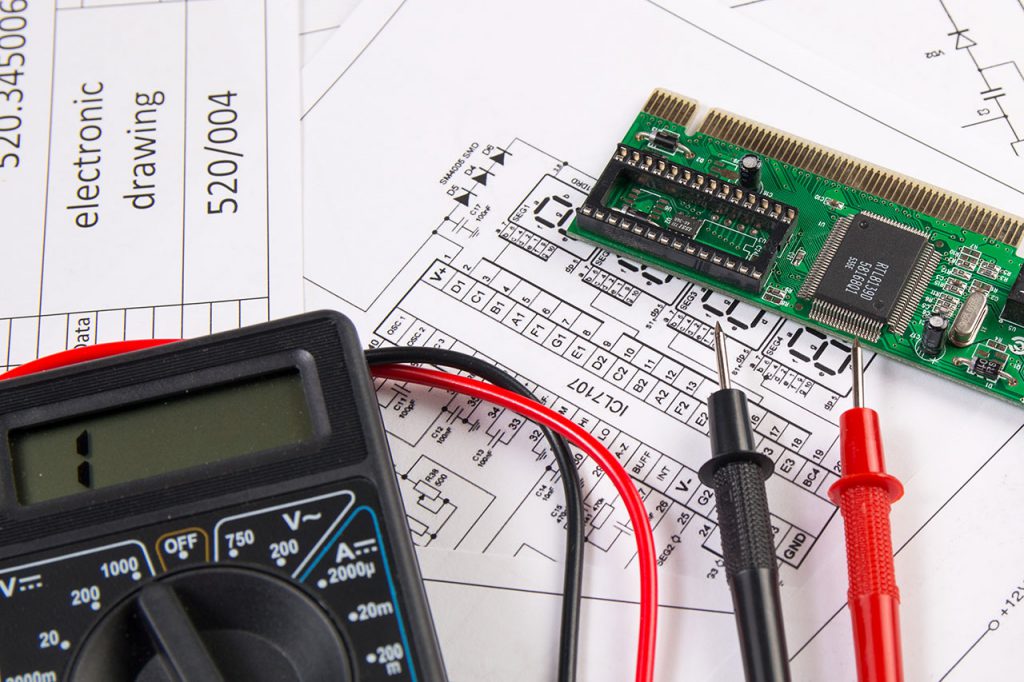 Entwicklung und Neuheiten von Elektronik.