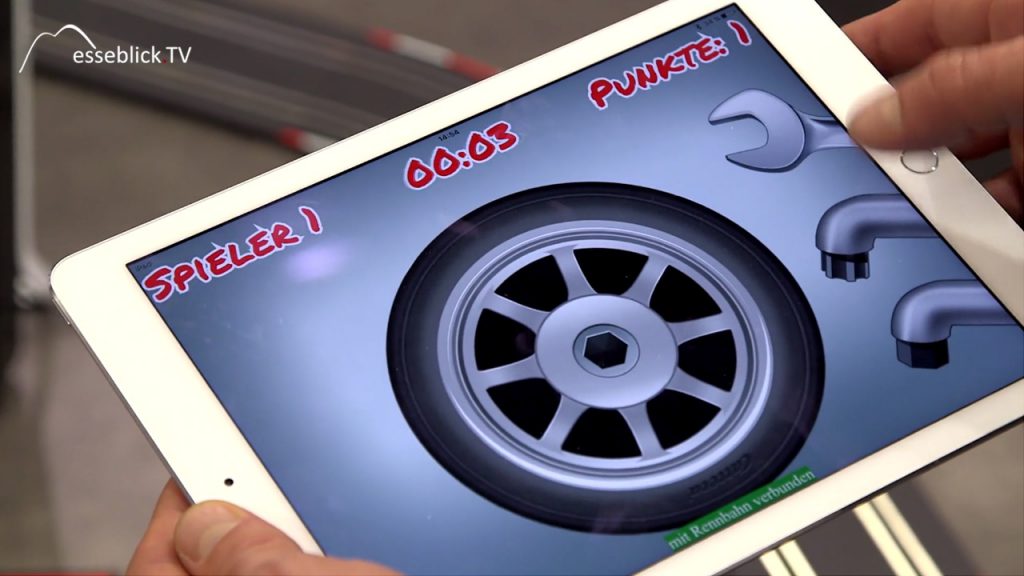 Carrera GO App Reifenwechsel