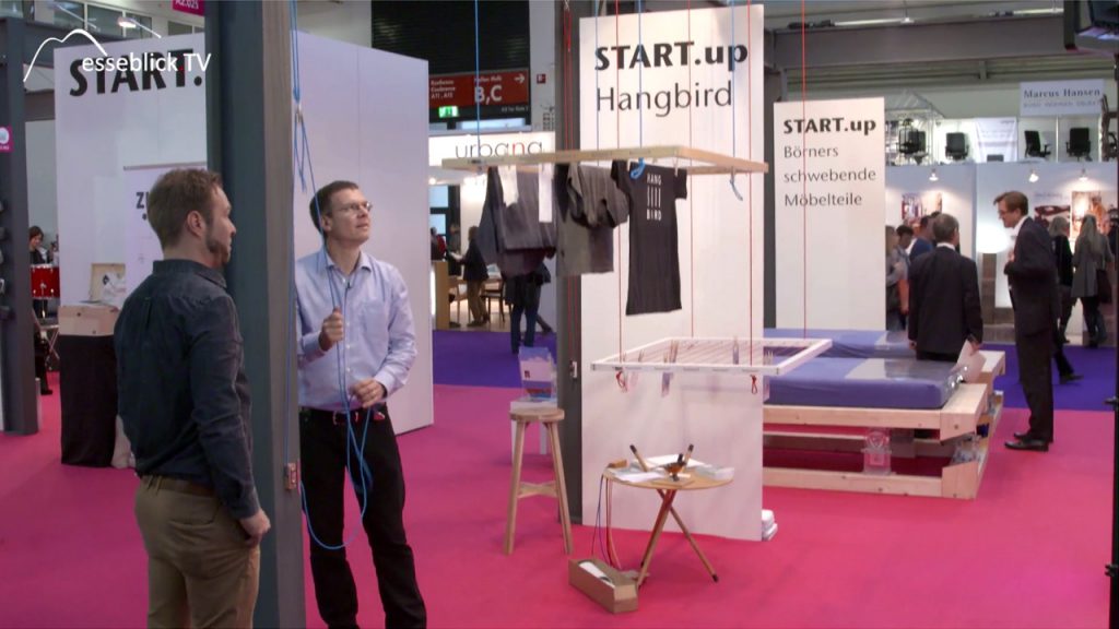 Hangbird fliegender Wäscheständer